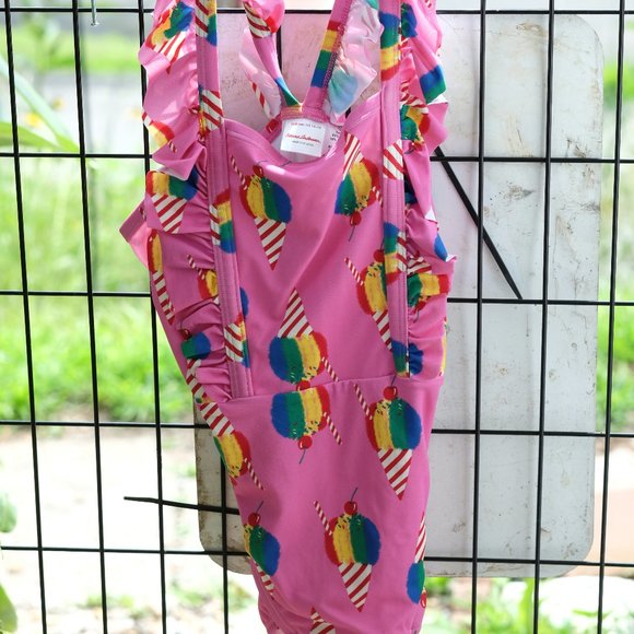 Hanna Andersson Other - Hanna Andersson 160 Swimsuit Pink Ice Cream Worn once, if at all!!